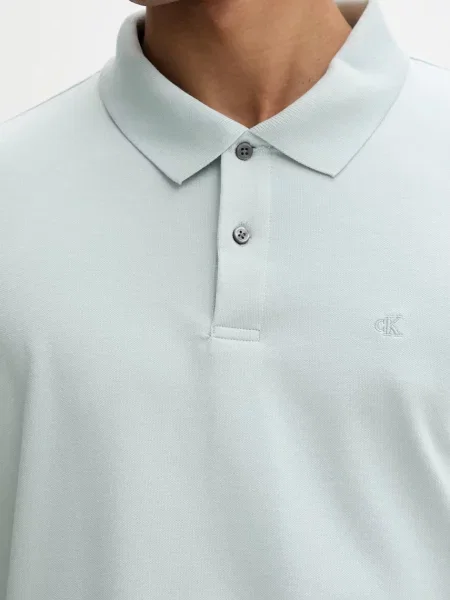 Calvin Klein póló férfi pamuttal zöld