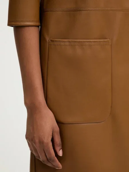 Сукня MM DIONIGI mini пряма коричневий