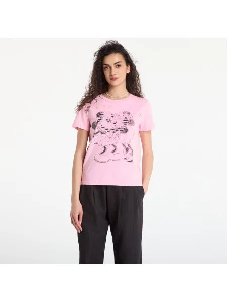 T-shirt Desigual Ts Core Mickey T-Shirt Red XS κόκκινο