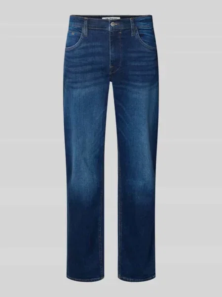 Jeansy o kroju regular fit z wpuszczanymi model ROCK' Blend