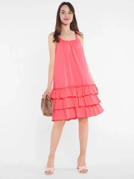Rochie Resti cu volane de costum alb