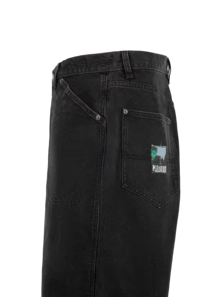 Pantaloni scurți Pleasures business negru