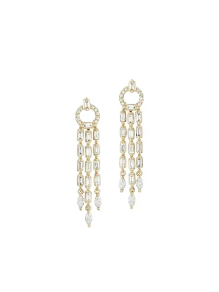 Cercei Dana Rebecca Designs cu perle galben