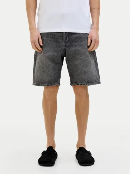 Jack&Jones Дънкови шорти черен