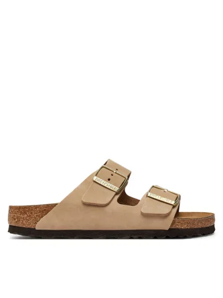 BIRKENSTOCK Pantofle Arizona cappuccino béžové