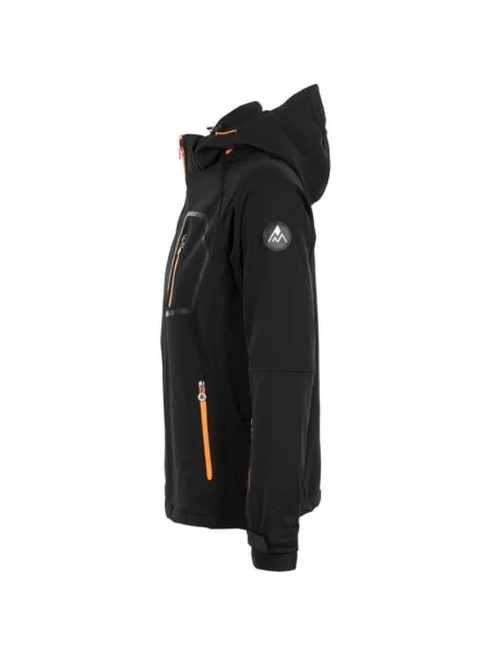 Geacă Peak Mountain softshell negru