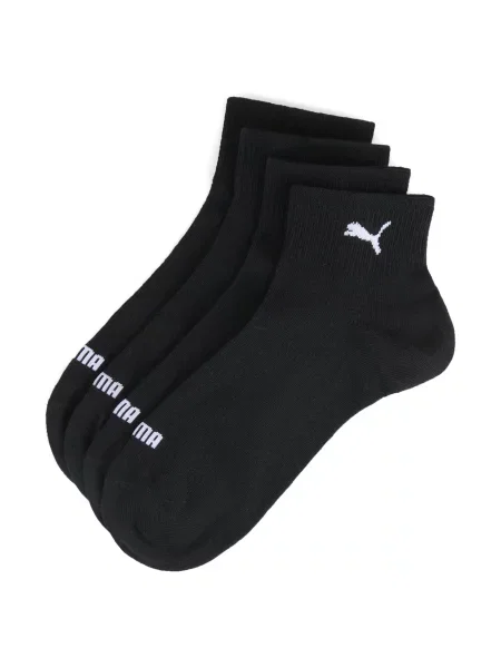 Skarpety z nadrukiem z logo w zestawie 2 szt. Puma czarne