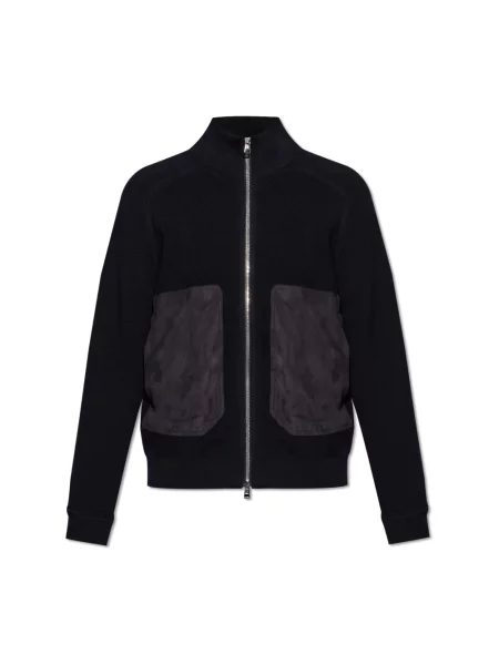Kardigan Moncler niebieski