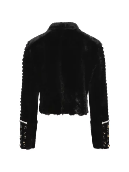 Кожух Fendi с козина черно