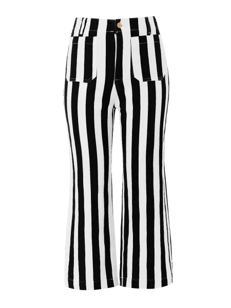 Imily Bela Jeans negru alb