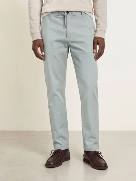 Boss Chino Kalhoty Se Zúženým Střihem světle šedá