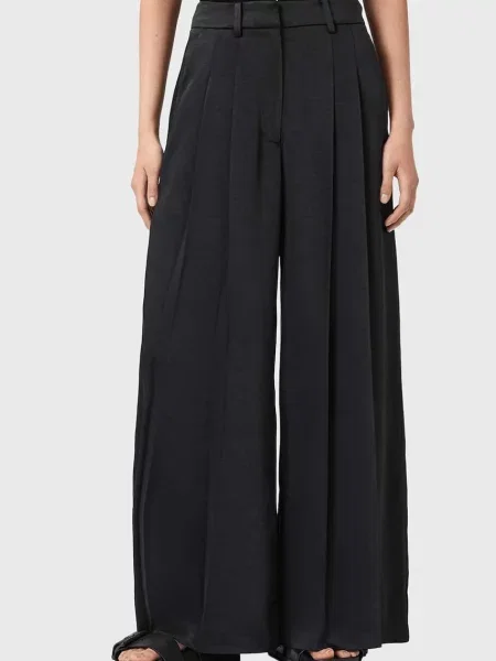 AllSaints pantaloni POPPY negru