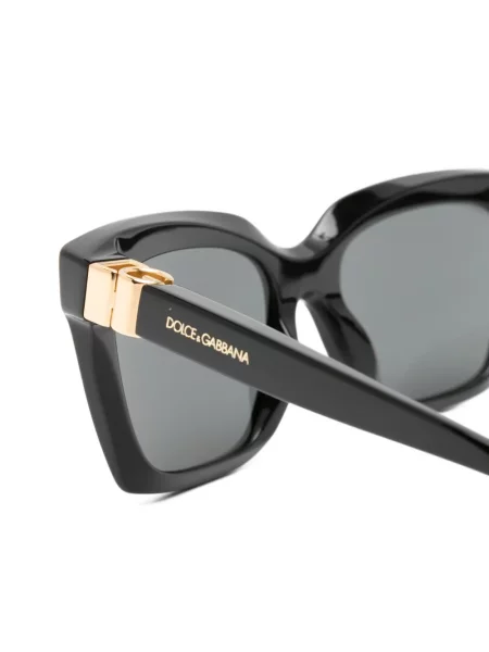 Слънчеви очила Dolce & Gabbana Eyewear с автограф черно