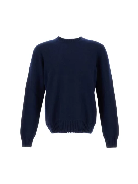 Sweter Gran Sasso z kaszmiru niebieski