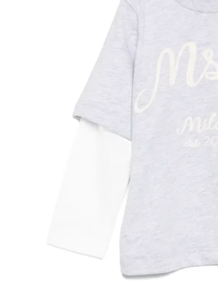 Koszulka dziecięca Msgm szara