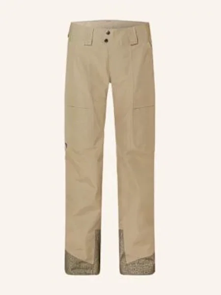 Patagonia Spodnie Narciarskie Storm Shift beige beżowe