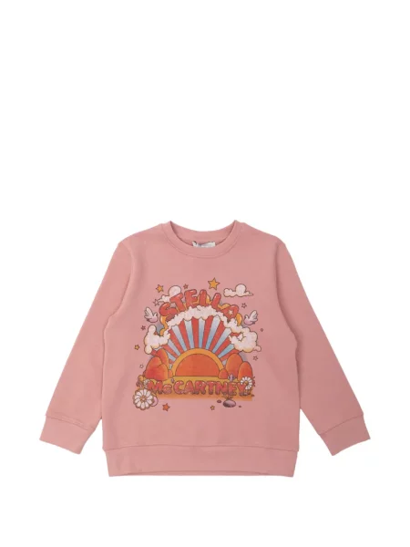 Bluza dziecięca Stella Mccartney różowa