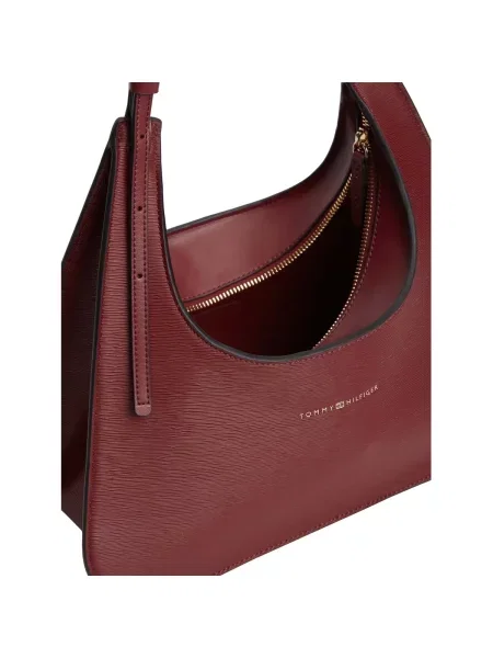 Tommy Hilfiger geantă de damă cu imitație de piele roșu