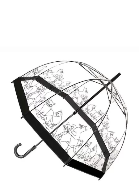 Fulton Umbrellas Парасолька-тростина Полівінілхлорид ПВХ чорний