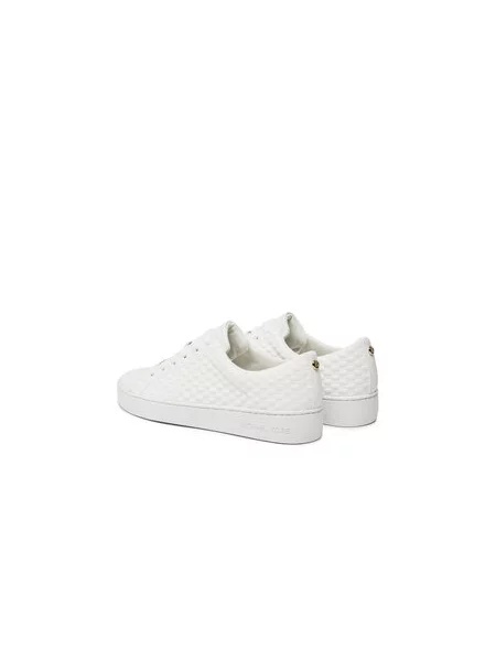 Sneakersy MICHAEL Michael Kors Keaton Lace Up biela