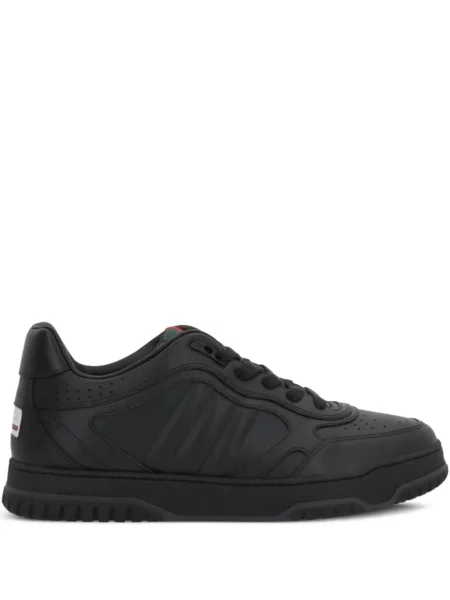 Kožne tenisice Gucci crna