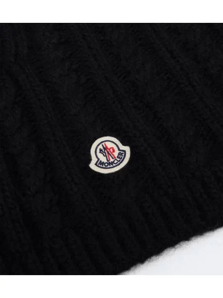 Căciulă Moncler de lână negru