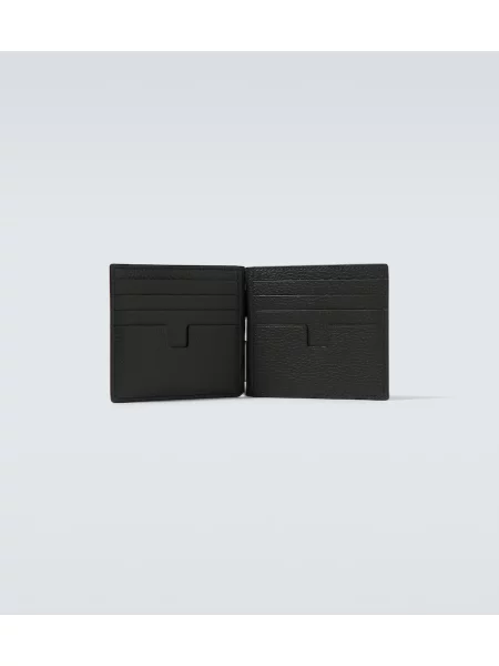 Portofel Tom Ford din piele verde