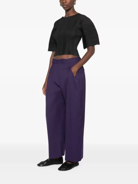 Scurt top Issey Miyake violet