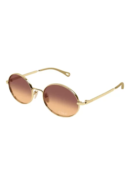 Ochelari de soare Chloé Eyewear auriu