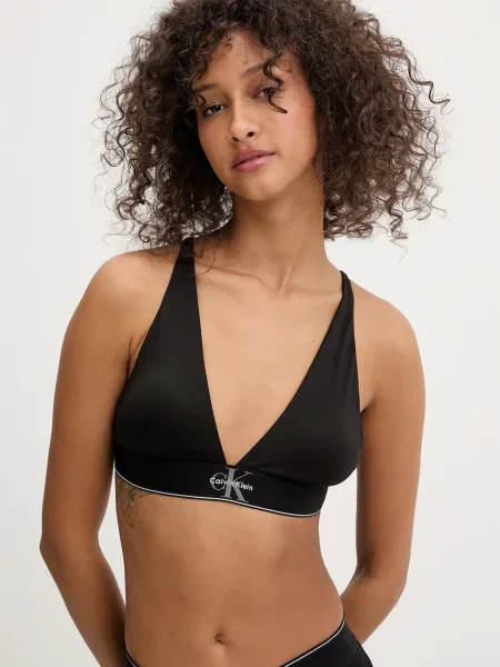Calvin Klein Underwear trojuholníková podprsenka čierna