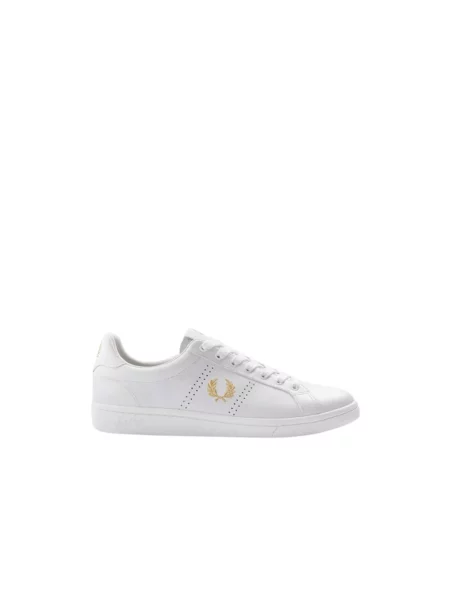 Buty do tenisa Fred Perry skórzane do tenisa białe