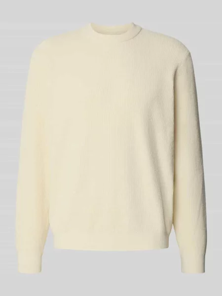 Sweter z dzianiny z prążkowanymi wykończeniami Jake*s Studio Men
