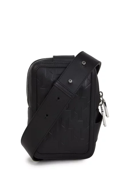 Karl Lagerfeld borsetă de piele K/LOOM negru