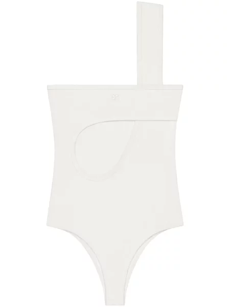 Body Courreges na rzep biały