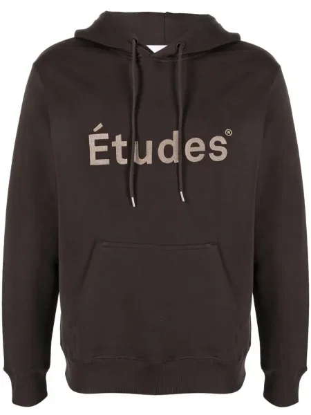 Hanorac cu glugă études Studio maro