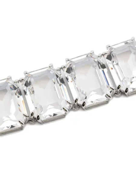 Colier Swarovski argintiu