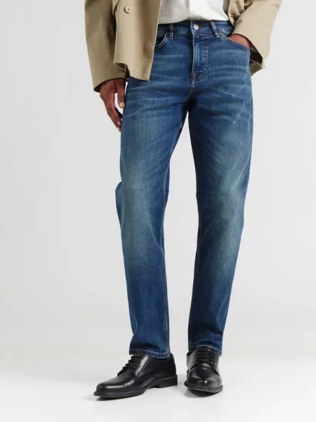 BOSS Jeans ONYX albastru portocaliu