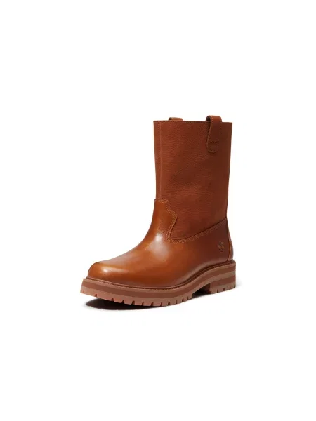 TIMBERLAND Botine coniac maro