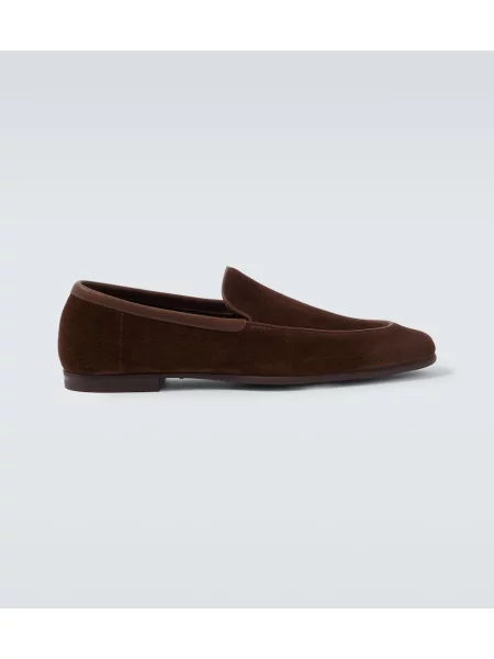 Loaferke John Lobb iz semiša črna