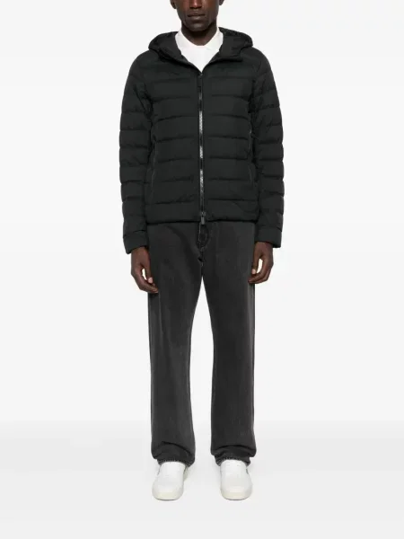 Geacă Canada Goose cu glugă negru