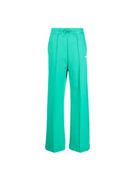 Spodnie dresowe Msgm casual zielone