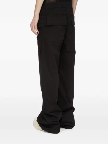 Καπιτονέ παντελόνι cargo Rick Owens Drkshdw μαύρο