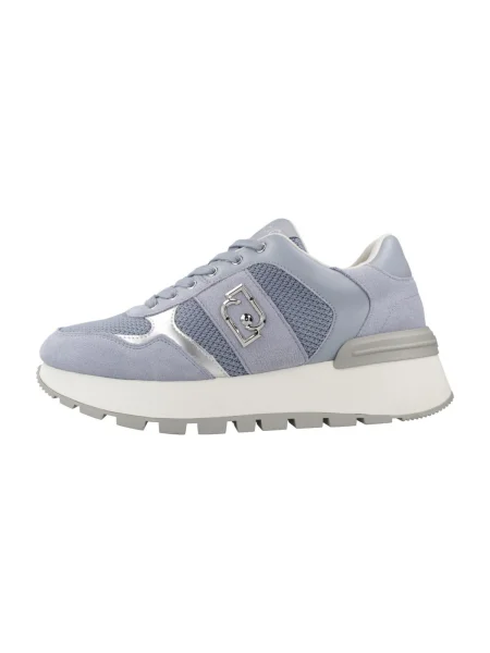 Sneakerși Liu Jo din piele albastru