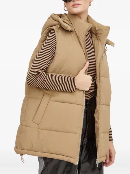 Raštuotas liemenė Résumé ruda