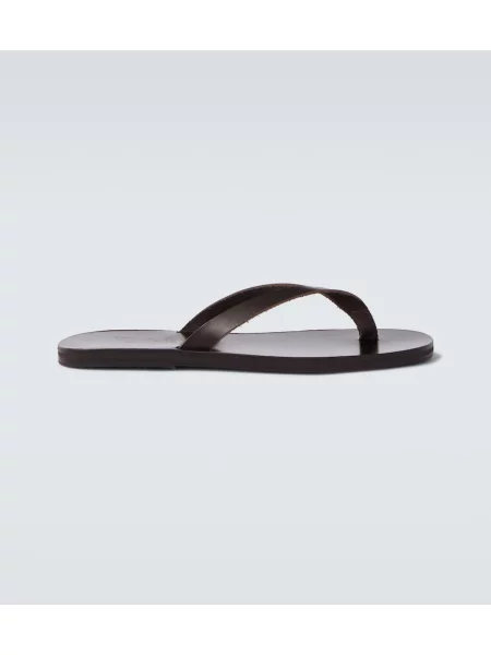 Chiloți Ancient Greek Sandals din piele maro
