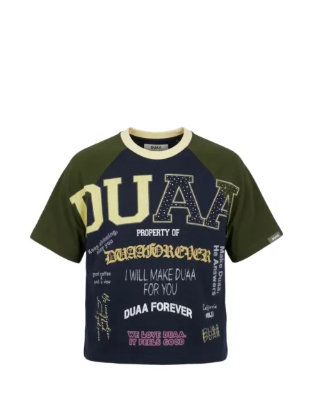Tricou Duaa cu imagine albastru