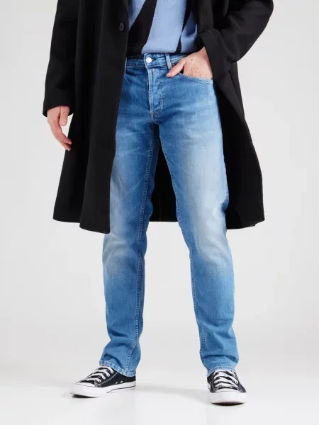 REPLAY Jeans GROVER denim albastru