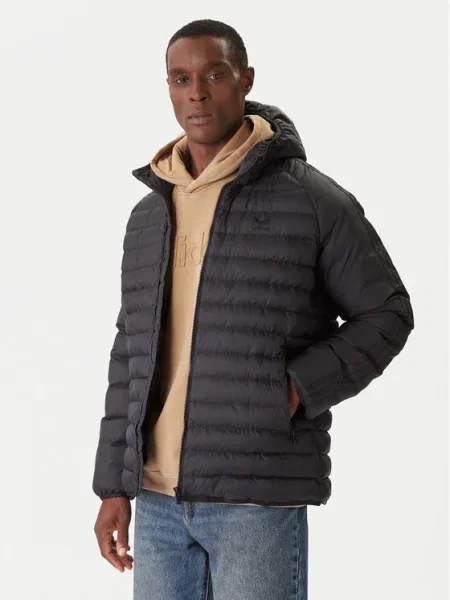 Яке adidas Synthetic Hooded Jacket Black S черно