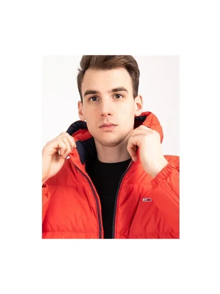 Geacă Tommy Hilfiger roșu
