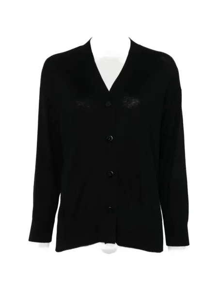 Cardigan Purotatto cu decolteu în V negru